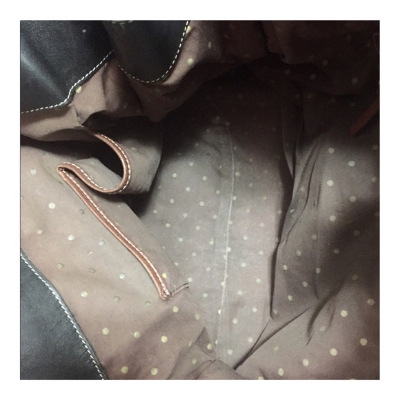 Kate Spade Black & Brown Leather Shoulder Bag - Picture 4 of 8